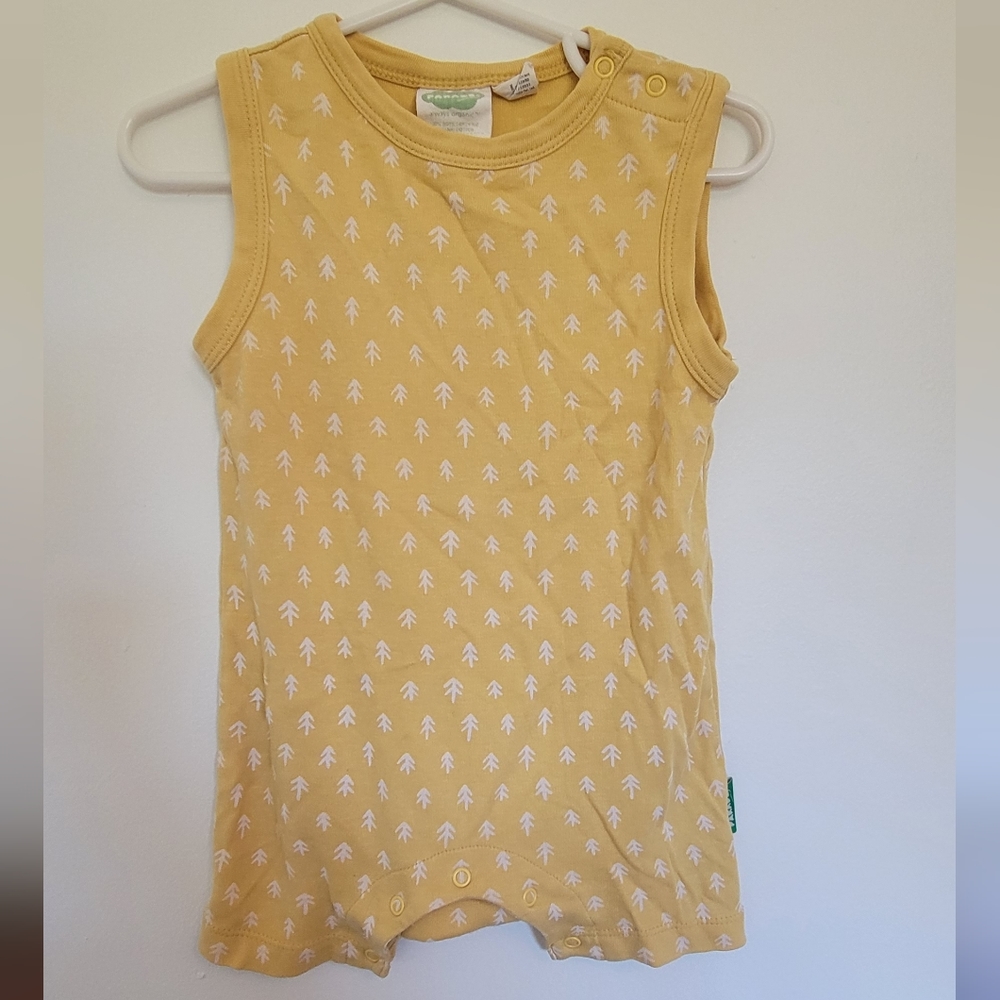 Parade Organic short romper, 6-12m